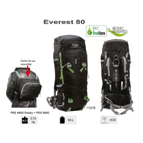 Everest 80 – sac à dos 80L, trek et rando en montagne