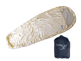  Drap de soie pour sac couchage randonne - Accessoires de trekking synthtique 