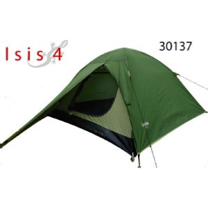Isis 4 - Tente de camping dôme avec avancée, tente camping