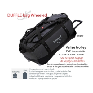 Duffle Wheeled-Trolley-Sac de voyage à roulettes